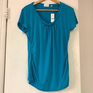 Blue Stretchy Top